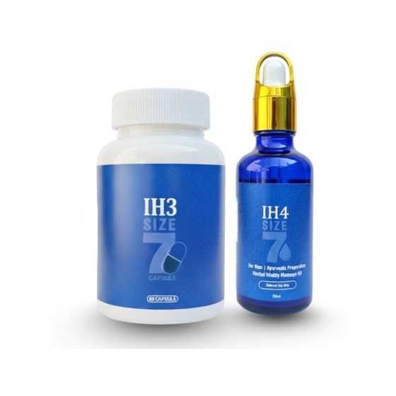 size7 oil & size7 capsule in transparent bg