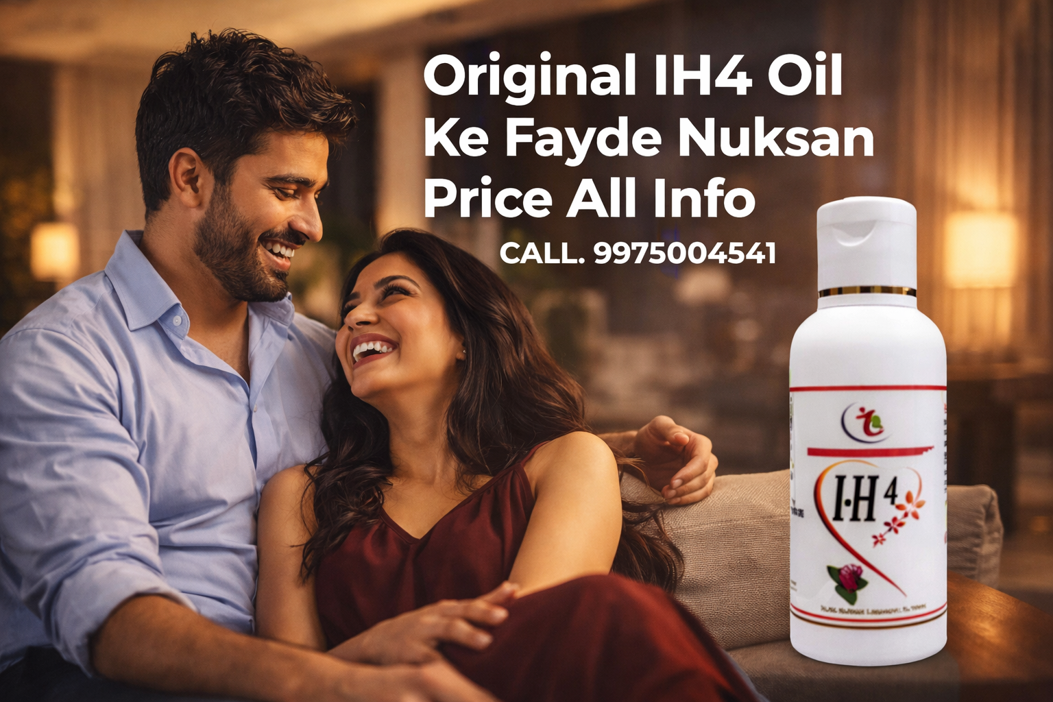 IH4 Oil ayurvedic massage oil for men performance