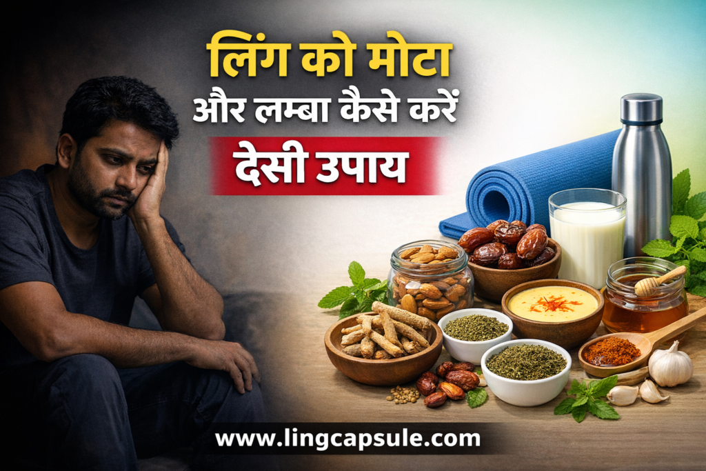 Ling Ko Mota Or Lamba Kaise Kare Desi Upay