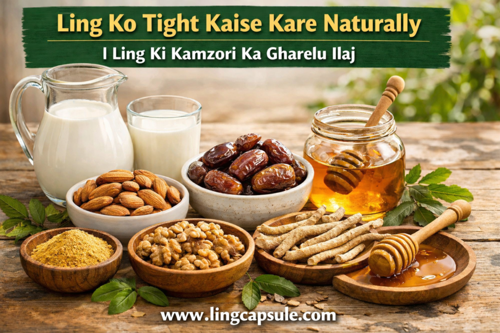 Ling Ko Tight Kaise Kare Naturally | Ling Ki Kamzori Ka Gharelu Ilaj