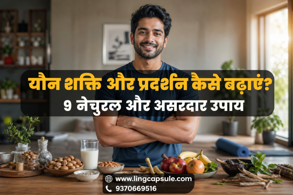 यौन शक्ति और प्रदर्शन कैसे बढ़ाएं? 9 नेचुरल और असरदार उपाय