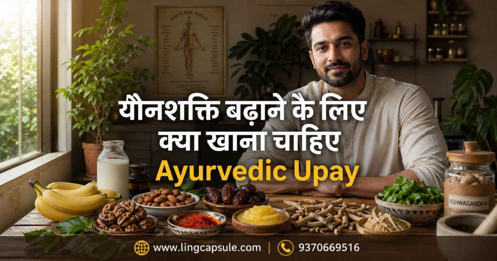 यौनशक्ति बढ़ाने के लिए क्या खाना चाहिए Ayurvedic Upay