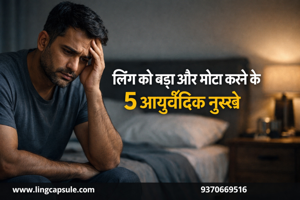 लिंग को बड़ा और मोटा करने के 5 आयुर्वेदिक नुस्खे