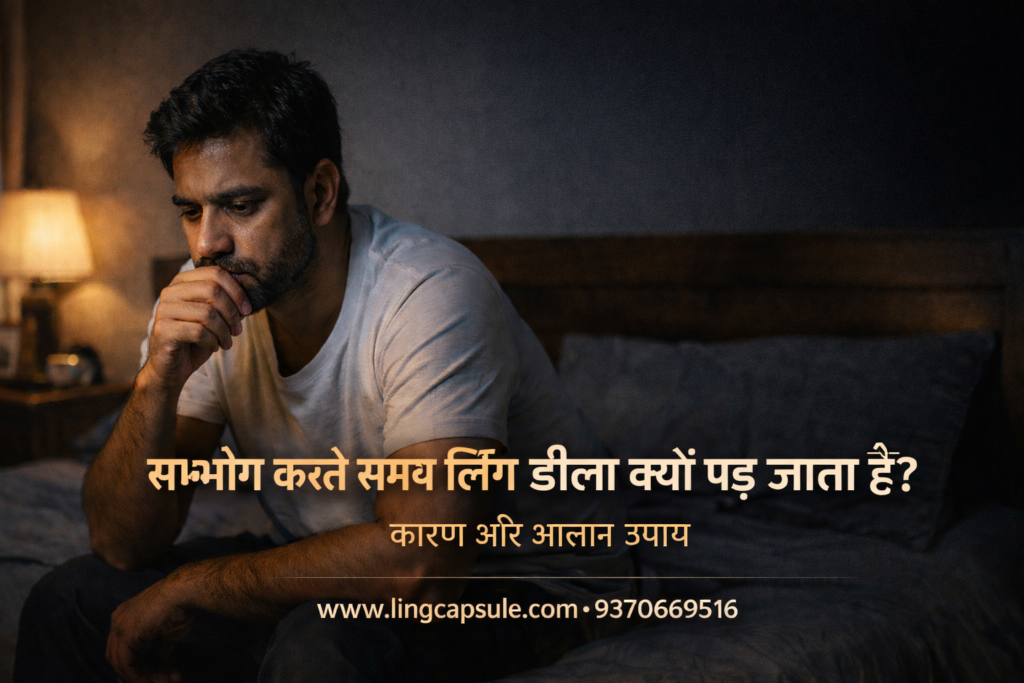 सम्भोग करते समय लिंग ढीला क्यों पड़ जाता है? कारण और आसान उपाय