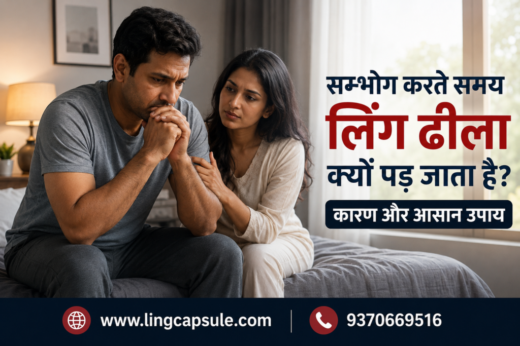 सम्भोग करते समय लिंग ढीला क्यों पड़ जाता है? सही जानकारी उपाय