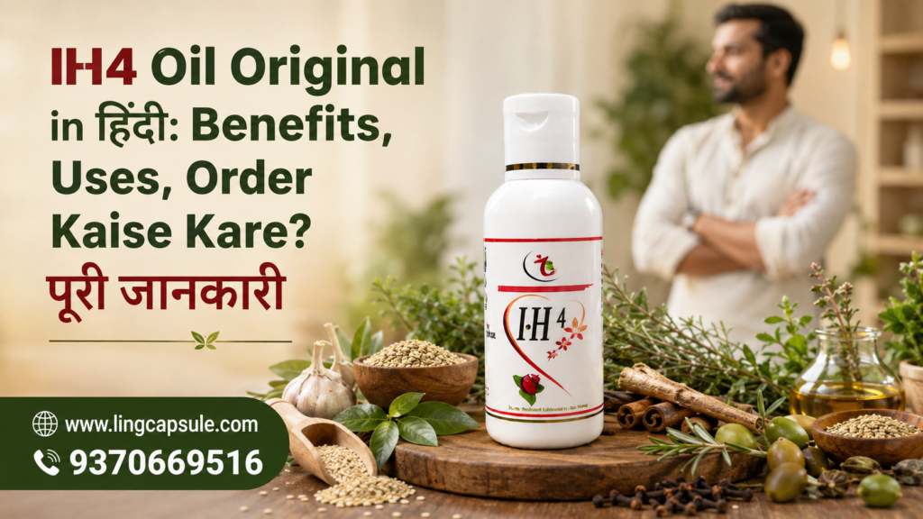 IH4 Oil Original in Hindi: Benefits Uses Order Kaise Kare? पूरी जानकारी